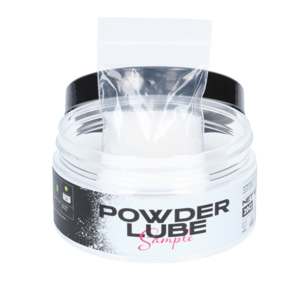 Pulverschmiermittel - Testpaket - 30 gr Pulver im 300 ml Glas