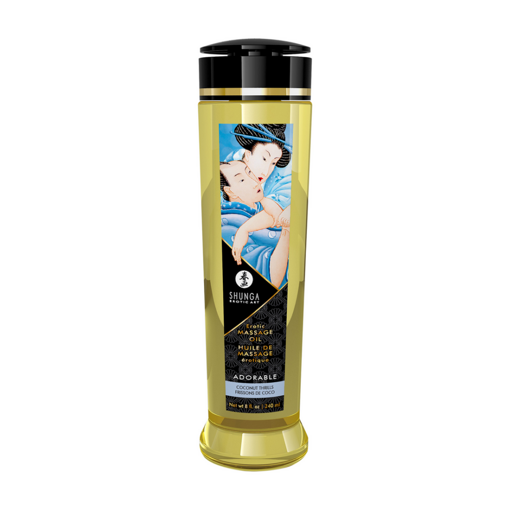 Erotische Massageolie - Coconut Thrills - 8 fl oz / 240 ml