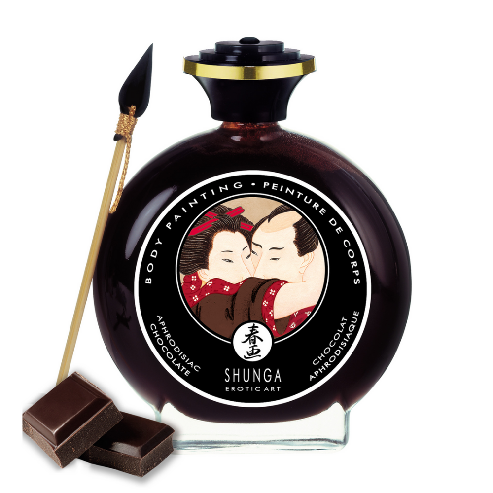 Essbare Körperfarbe - Aphrodisiakum Schokolade - 3,5 fl oz / 100 ml