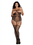 Dreamgirl Strapless Teddy Bodystocking Plus Size