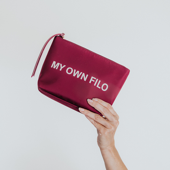 My Own Filo Toilettas Paars | Luxe Opbergtasje voor Essentials