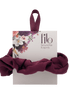 My Own Filo scrunchie paars met verborgen ritsvakje productfoto