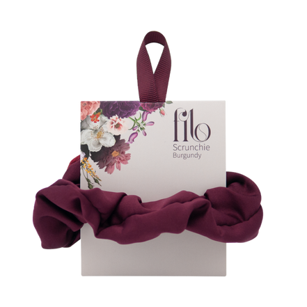 My Own Filo scrunchie met secret pocket paars