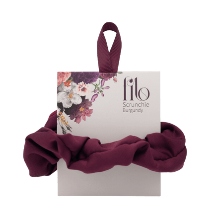 My Own Filo scrunchie paars met verborgen ritsvakje productfoto