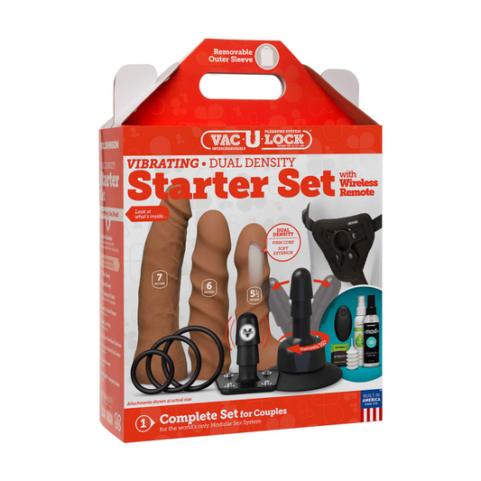 Vibrierendes Dual Density ULTRASKYN Toys Set + Fernbedienung