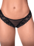 Mapalé String van Kant en Mesh in maat S/M | Zwart