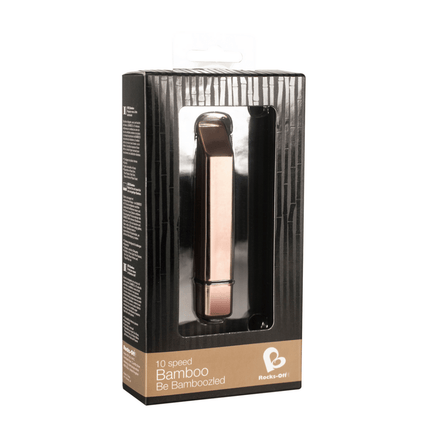 Rocks-Off Bamboo Luxus Mini Vibrator 10 Geschwindigkeiten | Roségold