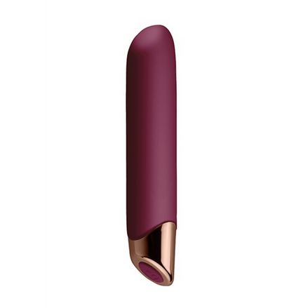 Rocks-Off Chaiamo Mini-Vibrator | Leistungsstarker Klitorisvibrator Aubergine