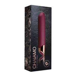 Rocks-Off Chaiamo Mini-Vibrator | Leistungsstarker Klitorisvibrator Aubergine