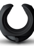Rocks-Off Echo vibrerende C vorm masturbator zwart siliconen