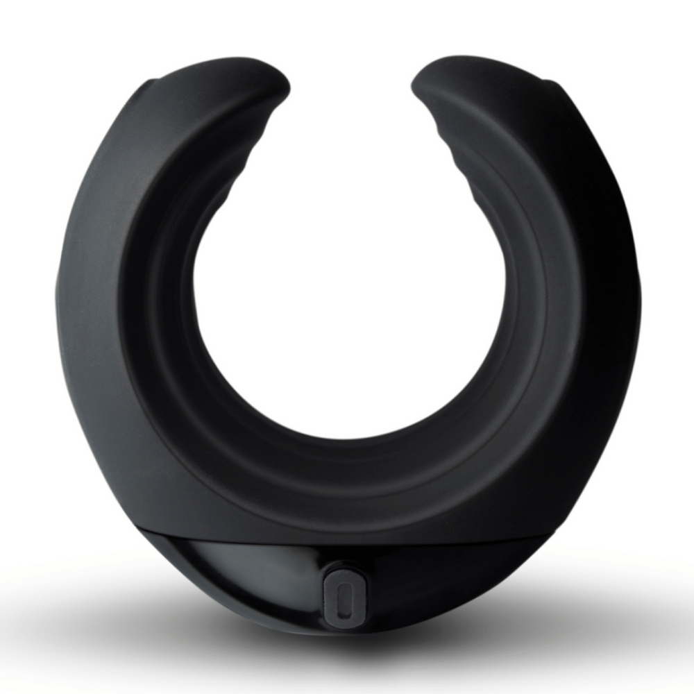 Rocks-Off Echo vibrerende C vorm masturbator zwart siliconen