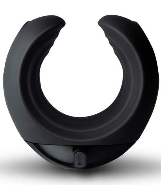Echo - Vibrating C-Shape Masturbator - Black