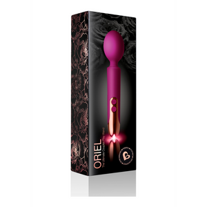 Wiederaufladbarer Massagestab von Rocks-Off Oriel | Aubergine