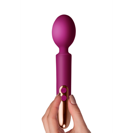 Wiederaufladbarer Massagestab von Rocks-Off Oriel | Aubergine