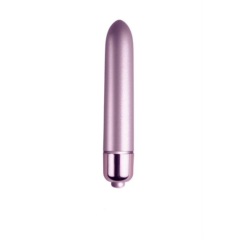 Rocks-Off Vibrating Bullet mit 10 Geschwindigkeiten | Zartes Flieder, 90 mm