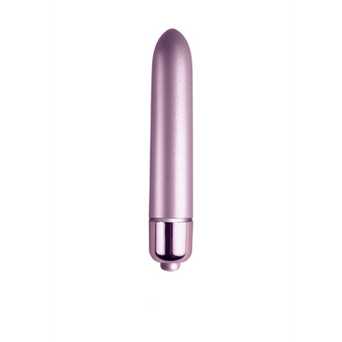 Rocks-Off Vibrating Bullet mit 10 Geschwindigkeiten | Zartes Flieder, 90 mm