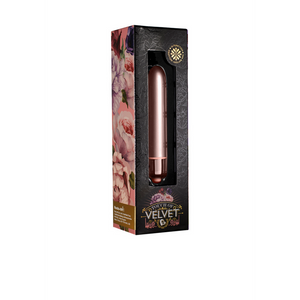 Rocks-Off Vibrating Bullet mit 10 Geschwindigkeiten | Rose Blush 90 mm