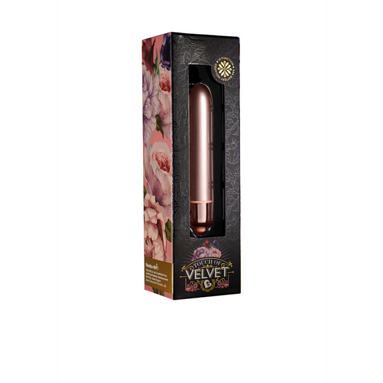 Rocks-Off Vibrating Bullet mit 10 Geschwindigkeiten | Rose Blush 90 mm