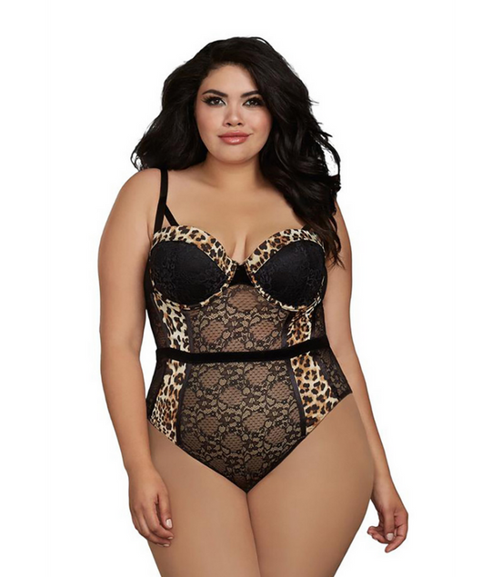 Dreamgirl Plus Size Teddy 3X