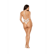 Dreamgirl Teddy Diamond One Size | Sexy Fishnet Teddy Wit