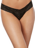Dreamgirl Kantstring One Size Zwart