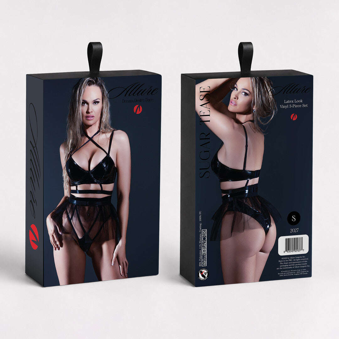 Doos van Sugar Tease van Allure met productfoto's