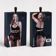 Verpakking van de Allure Sugar Tease set, voor- en achterkant