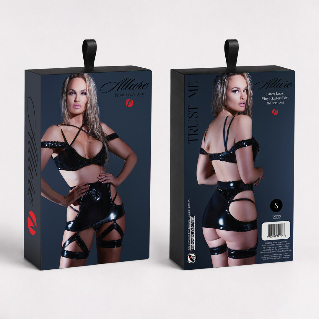 Productverpakking van de driedelige Trust Me set
