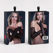 Doos van de Drama Gloves van Allure met productfoto's