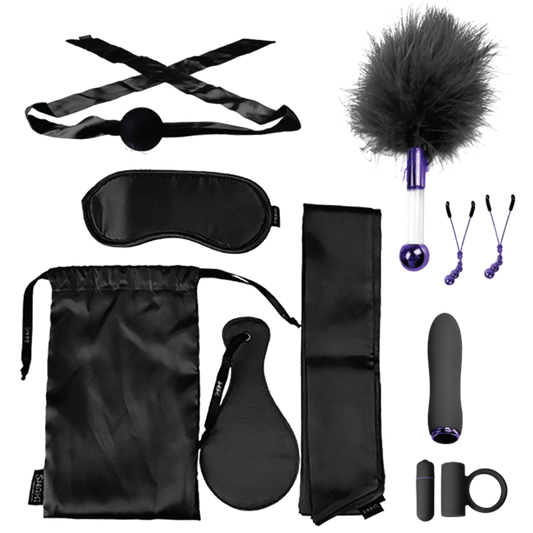 BDSM Premium Set Zwart – Luxe 11-delige Bondage Kit | VIP Room touch-me.nl