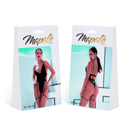 Verpakking Mapalé bodysuit mesh wetlook zwart, maat M/L, productdoos met foto voor en achterzijde