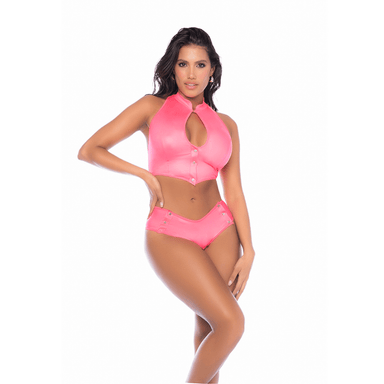 Mapalé Tweedelige Set S/M | Wetlook Roze
