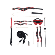 Milan Kit Tas Zwart Rood