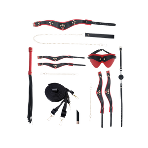 Milan Collection - Kit mit Tasche - Schwarz/Rot