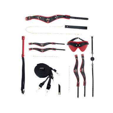 Milan Collection - Kit mit Tasche - Schwarz/Rot