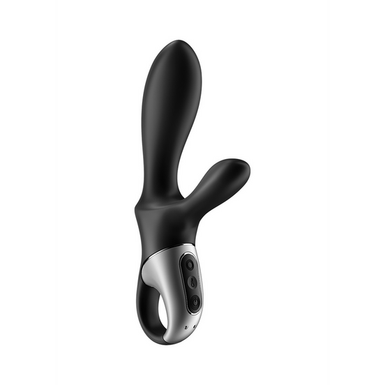Heat Climax - Wärmender Analvibrator - Schwarz