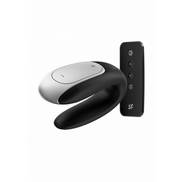 Satisfyer Double Fun Partner Vibrator Zwart