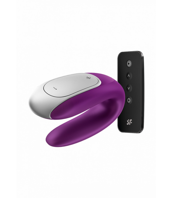 Double Fun - Partner Vibrator - Violet