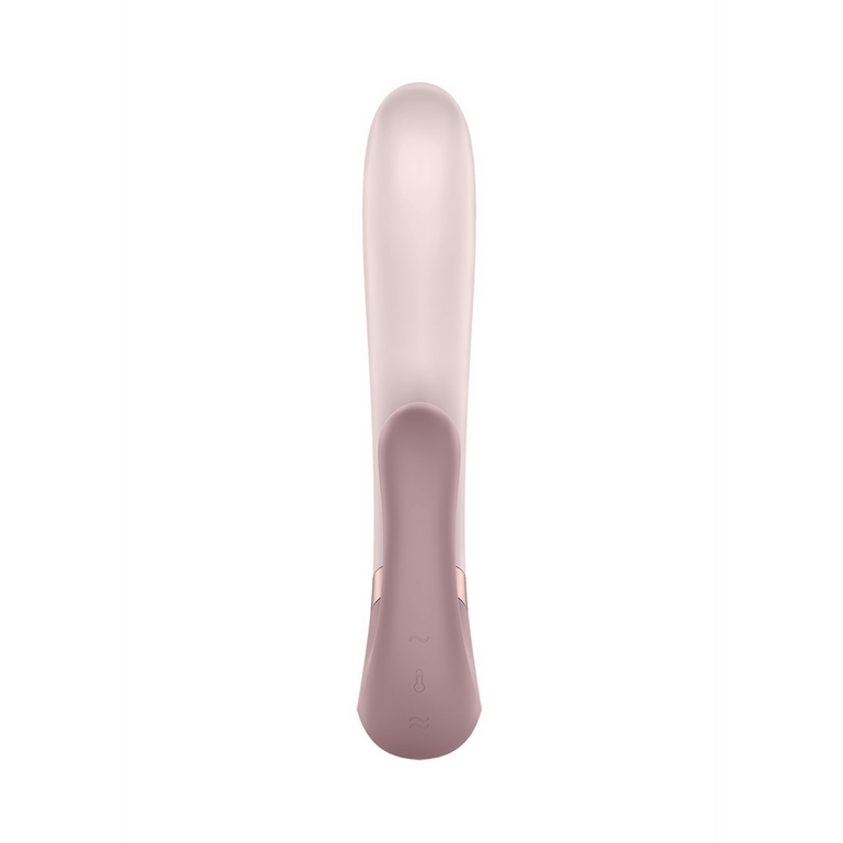 Satisfyer Heat Wave Wärmekaninchen mit Klitorisstimulator | Mauve