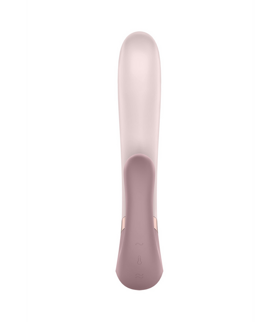 Heat Wave - Warming Vibrator and Clitoral Stimulator - Mauve
