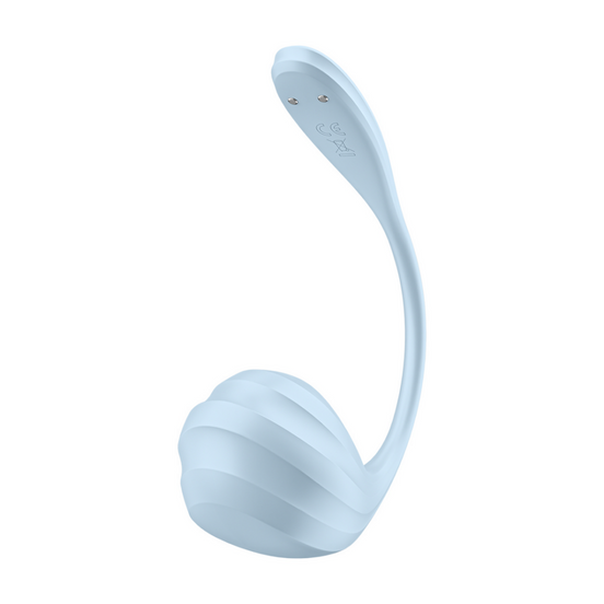 Smooth Petal Connect App - Tragbarer Paarvibrator - Hellblau