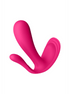 Satisfyer Top Secret+ tragbarer Vibrator mit Analstimulator | Pink