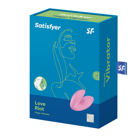 Love Riot - Fingervibrator - Rosa
