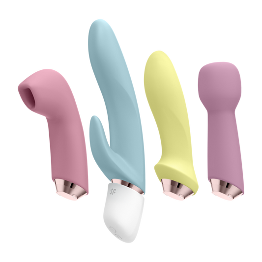 Marvelous Four - Vibrator met 4 Opzetstukken | Satisfyer