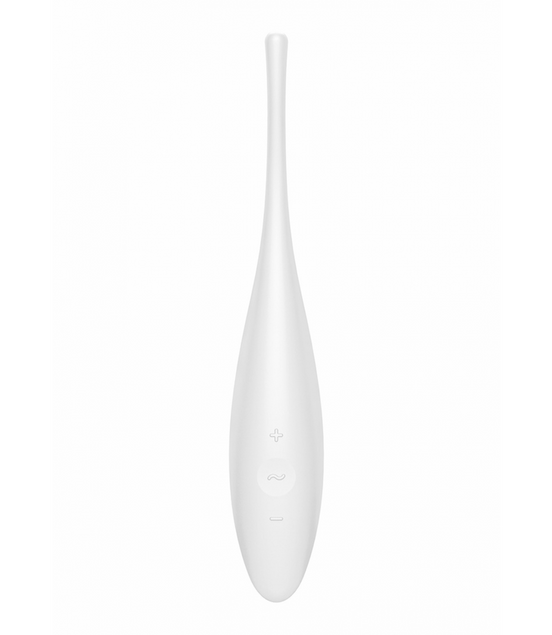 Twirling Joy - Tip Vibrator - White
