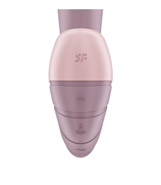 Supernova - Insertable Double Air Pulse Vibrator - Old Rose