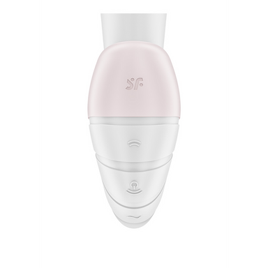 Supernova - Einführbarer Doppel-Air-Pulse-Vibrator - Weiß