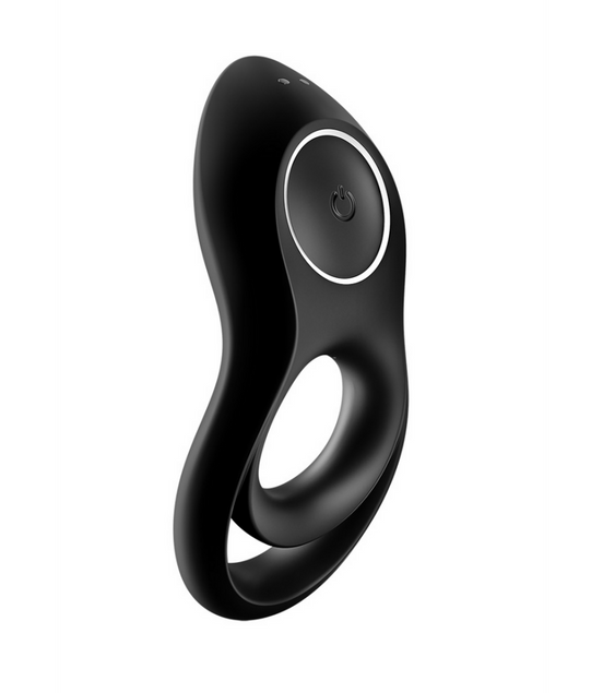 Legendary Duo - Vibrating Cockring - Black