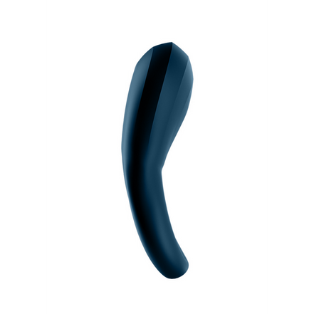 Epic Duo Ring - Vibrierender Penisring mit Doppelring - Dunkelblau