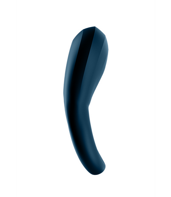 Epic Duo Ring - Double Ring Vibrating Cockring - Dark Blue